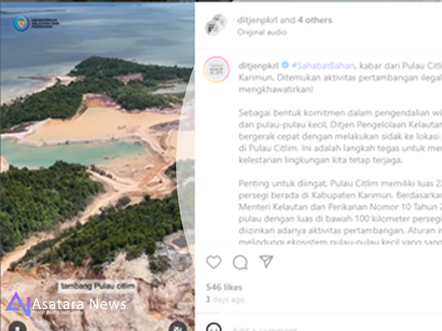 Tambang di Pulau Citlim